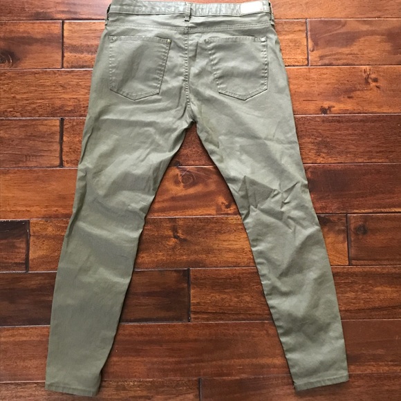 Sold. NWT Zara Olive Skinny Jeans - Picture 5 of 6